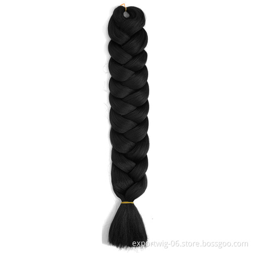 Factory Price Ultra Braid Wholesale Synthetic Hair Braids Crochet Hair Extension Jumbo Box Wholesale Expressio Braiding Hair